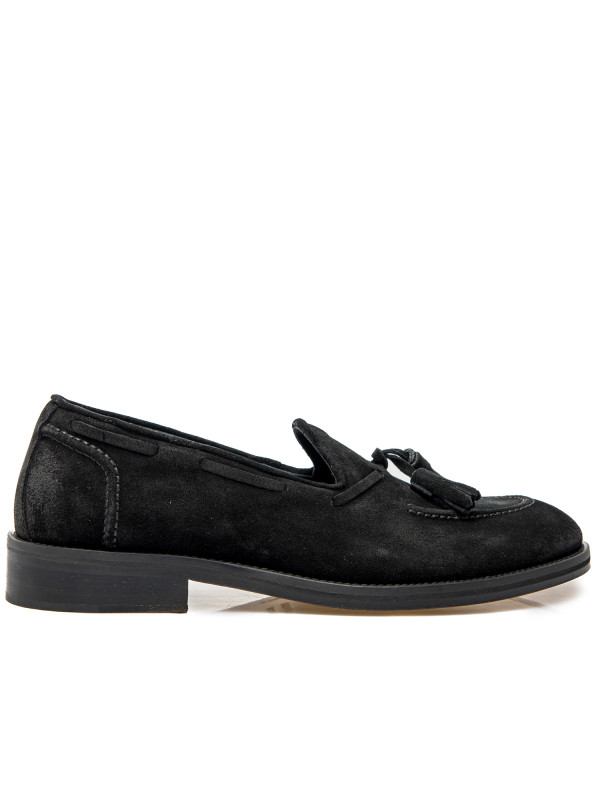 Posa tassel loafer zwart