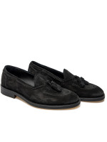 Posa tassel loafer zwart