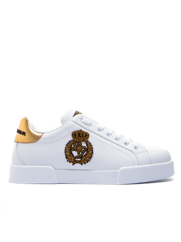 dolce and gabbana white sneakers