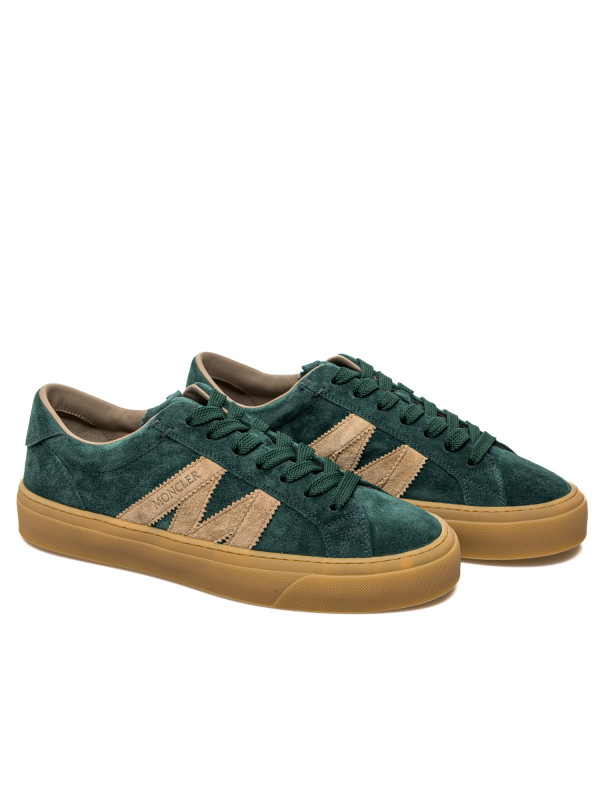 Moncler monaco2 low top sneaker groen