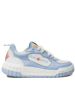 Casablanca pastel court sneaker blauw