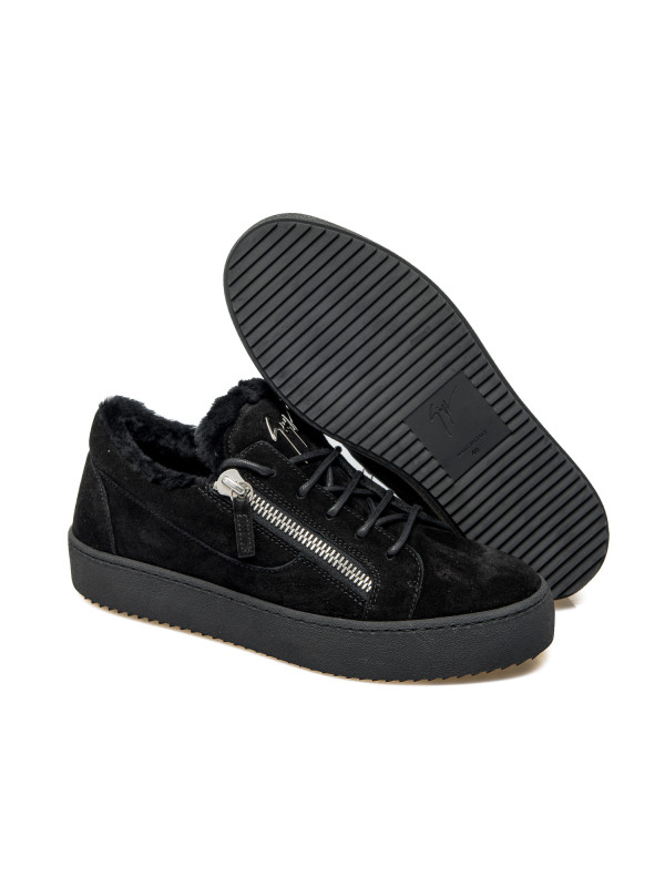 Giuseppe Zanotti scarpa velour zwart