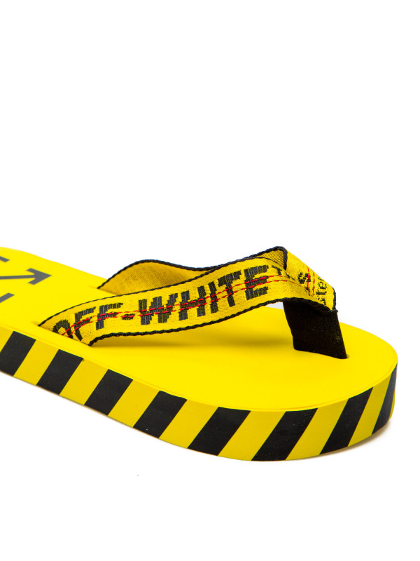 off white flip flop