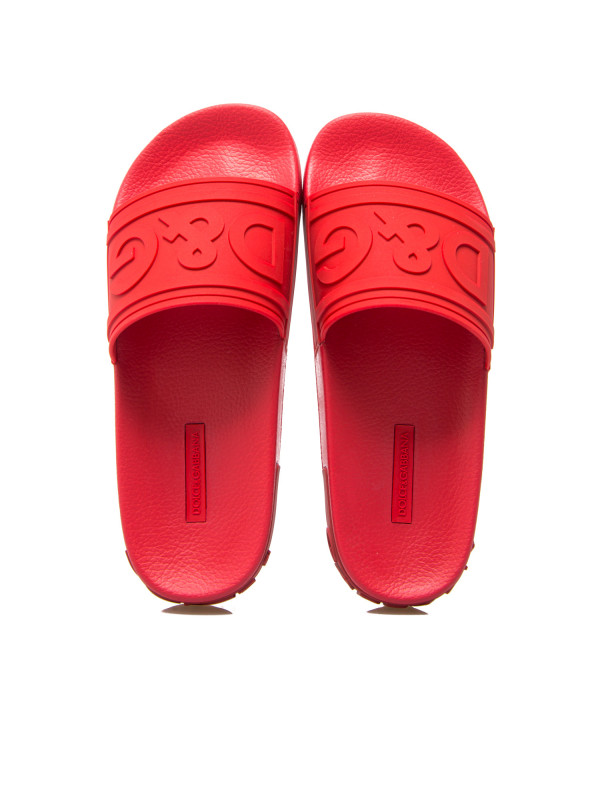 Dolce & Gabbana Slides Rood | Derodeloper.com