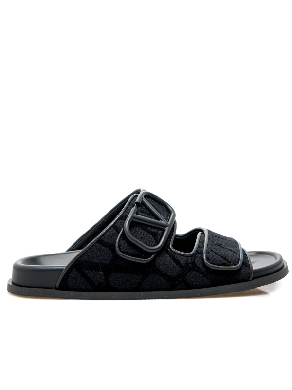 Valentino Garavani Slide Black Derodeloper