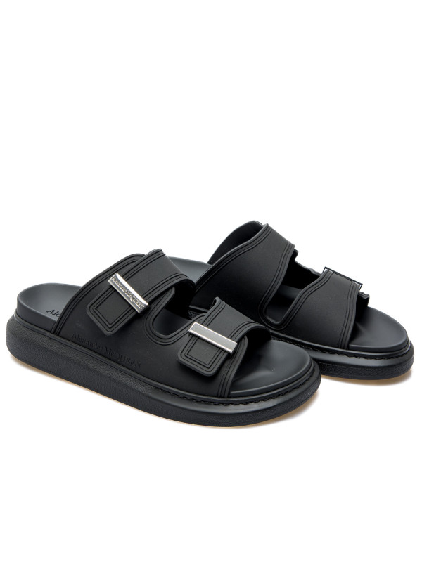 Alexander Mcqueen hybrid slide zwart