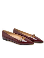 Casadei new ballerina cleo bordeaux