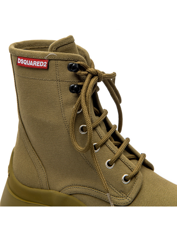 dsquared2 combat boots