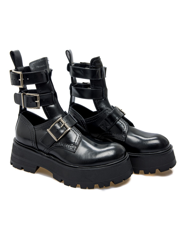 black rave boots