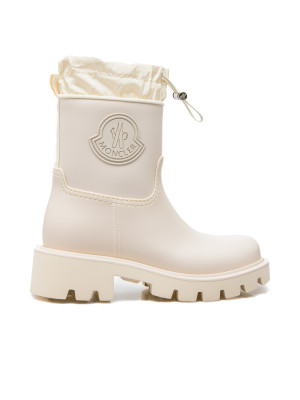 Moncler kickstream rain boots white