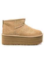 UGG classic ultra mini platform beige UGG  classic ultra mini platform beige - www.derodeloper.com - Derodeloper.com