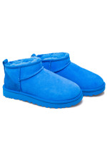 UGG  classic ultra mini blauw