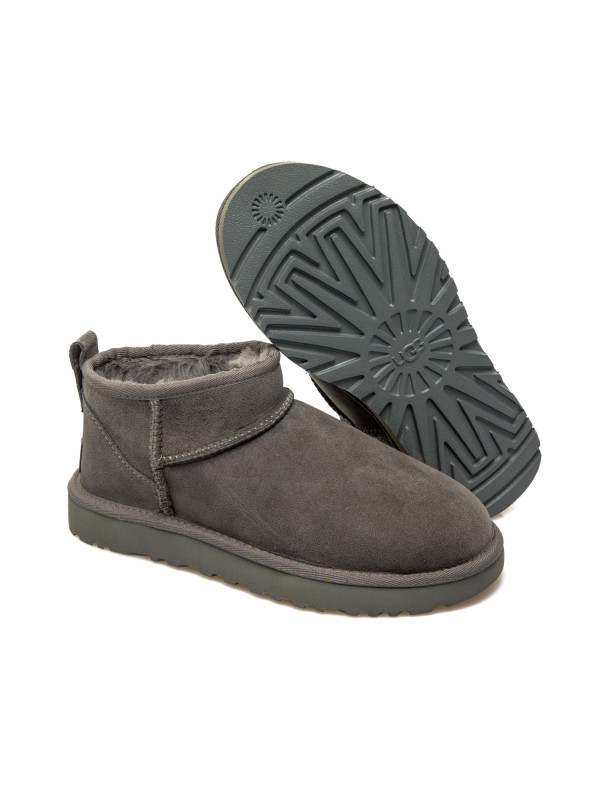 UGG  classic ultra mini grijs