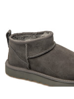 UGG  classic ultra mini grijs