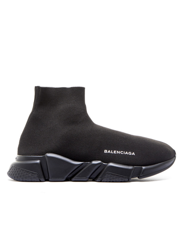 balenciaga speed trainer full black bs shoes