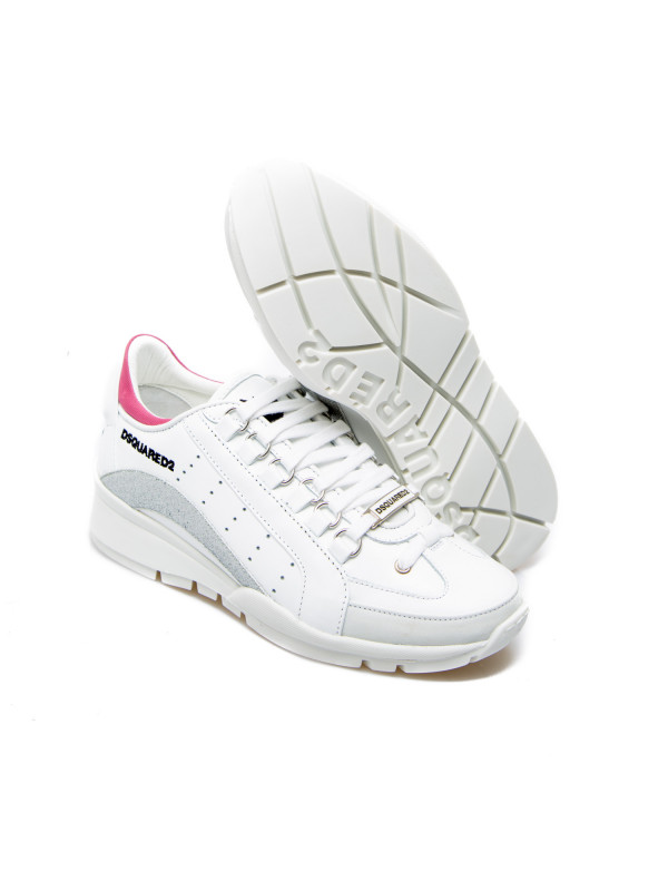 witte dsquared sneakers dames