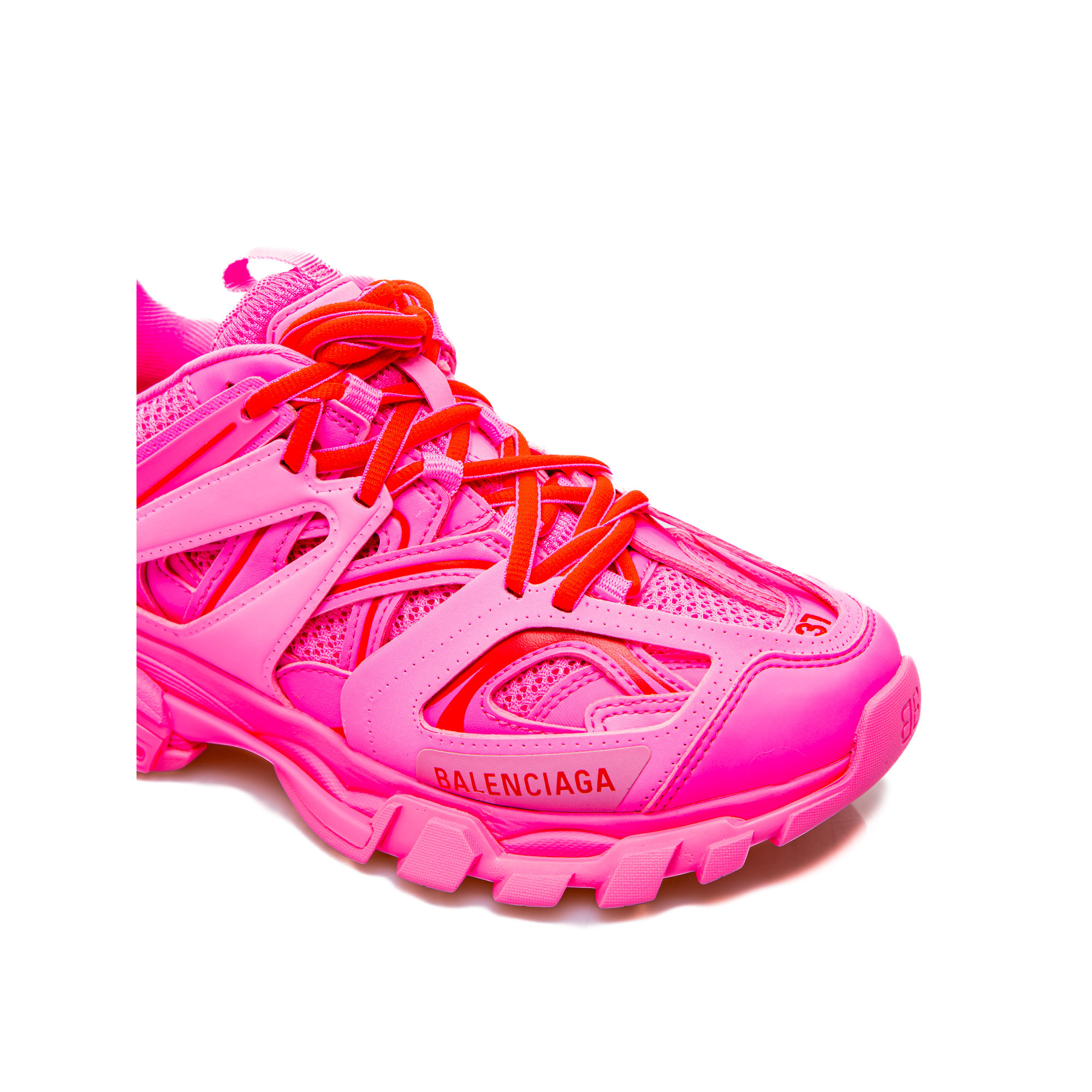 Track trainers Balenciaga Pink size 38 EU in Rubber  22894119