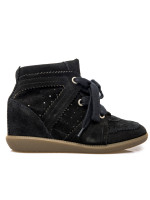 Isabel Marant bobby sneakers zwart