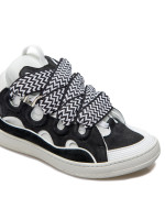 Lanvin curb sneakers zwart