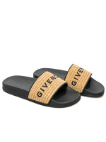 Givenchy slide flat sandal zwart