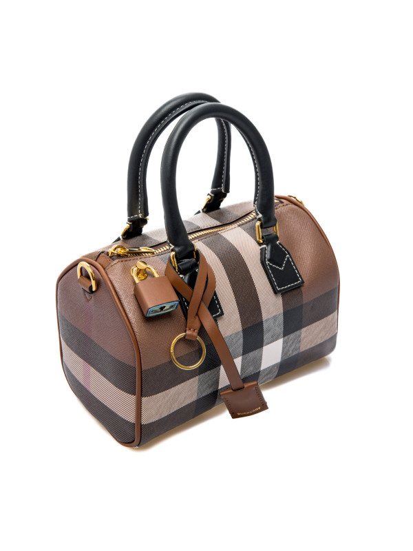 Burberry Ll Mn Bowling Bag Brown 