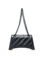 Balenciaga crush chain bag s zwart