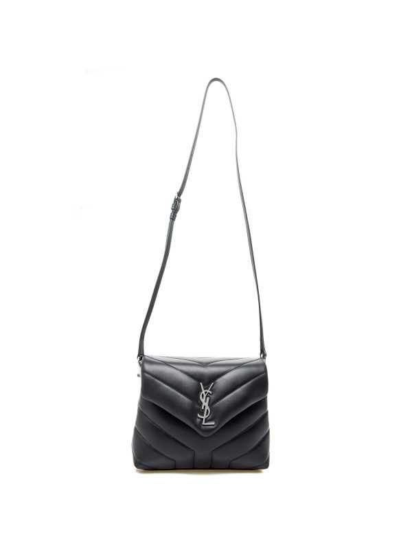 Saint Laurent ysl m.bag mono zwart