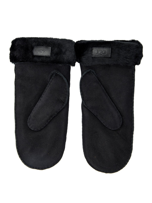 UGG  w atherson embr mitten zwart