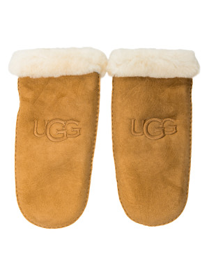 UGG  UGG  sheepskin embr mitten brown