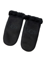 UGG  sheepskin embr mitten zwart