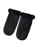 UGG  sheepskin embr mitten zwart