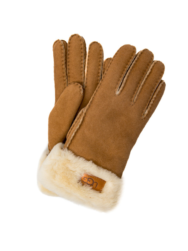 UGG  turn cuff glove brown UGG   turn cuff glove brown - www.derodeloper.com - Derodeloper.com