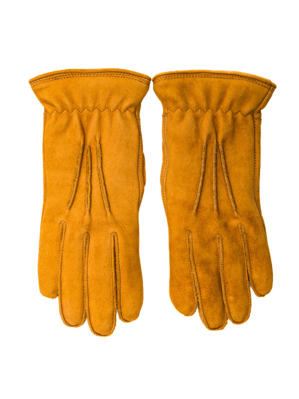 UGG  m 3 point leather glove bruin