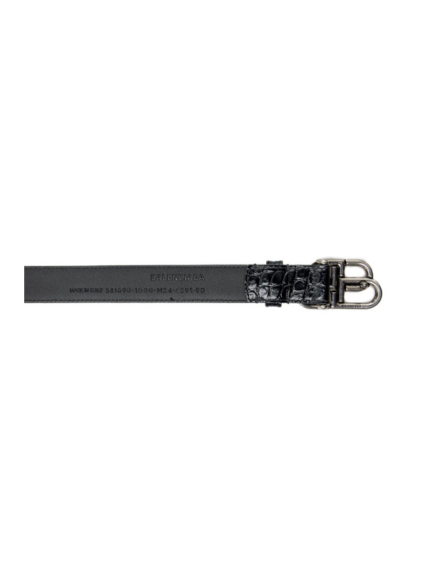 Balenciaga bb thin belt 25 black Balenciaga  bb thin belt 25 black - www.derodeloper.com - Derodeloper.com