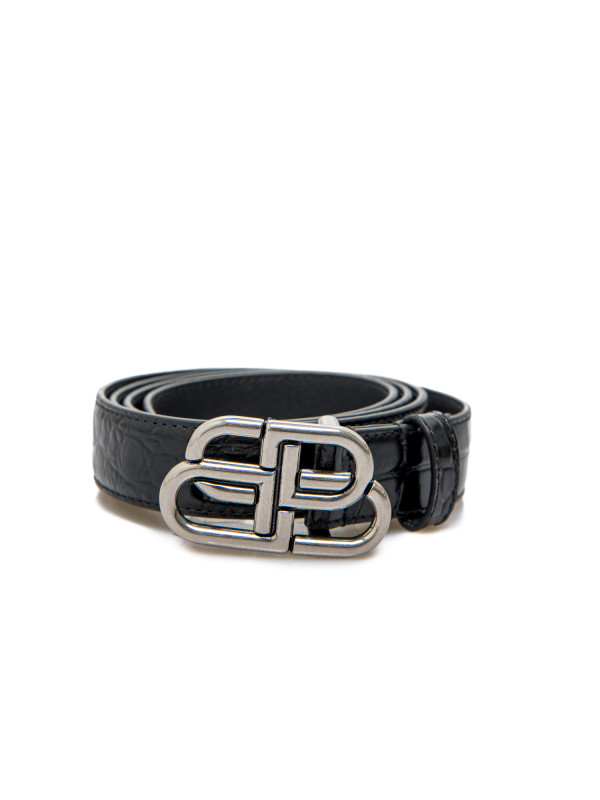 Balenciaga bb thin belt 25 black Balenciaga  bb thin belt 25 black - www.derodeloper.com - Derodeloper.com