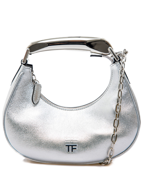 Tom Ford Evening Bag Hobo Silver 