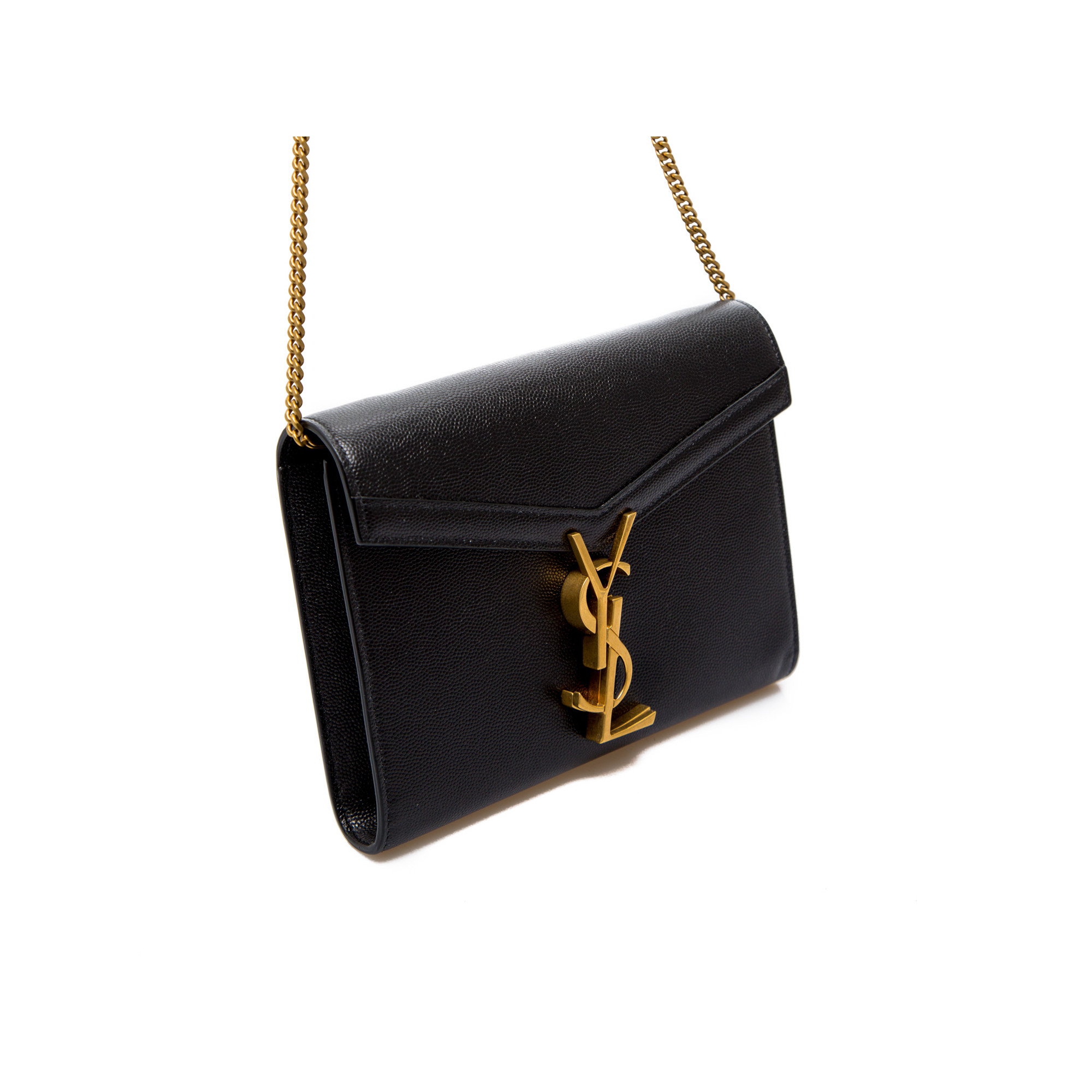 ysl chain wallet men