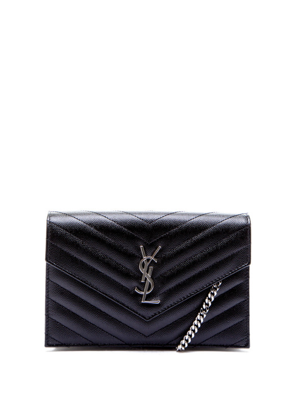 envelope chain wallet saint laurent