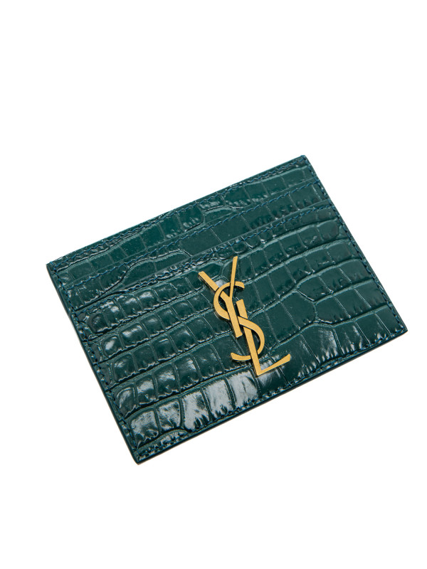 Saint Laurent Ysl Pcc(172y)monogram Green