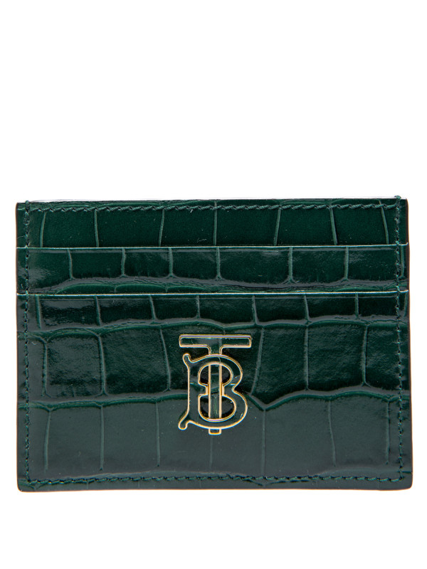 Burberry Green TB Card Holder