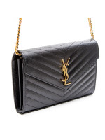 Saint Laurent ysl c.wall(153y)mono zwart