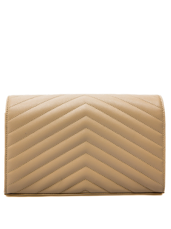 Saint Laurent ysl c.wall(153y)mono beige