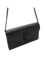 Saint Laurent ysl c.wall(153y)mono black Saint Laurent  ysl c.wall(153y)mono black - www.derodeloper.com - Derodeloper.com