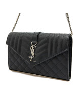 Saint Laurent ysl c.wall(153y)mono black Saint Laurent  ysl c.wall(153y)mono black - www.derodeloper.com - Derodeloper.com