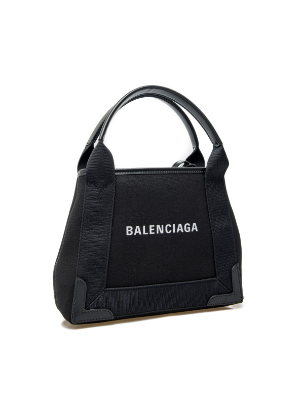 Balenciaga navy cabas xs zwart