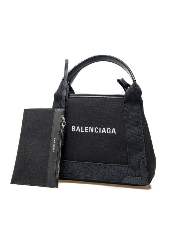 Balenciaga navy cabas xs zwart