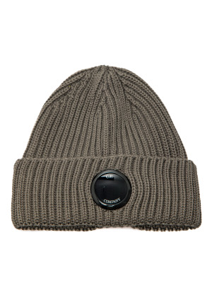 C.P. COMPANY C.P. COMPANY lens beanie brown