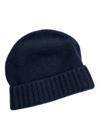 Aurélien cashmere hat blauw