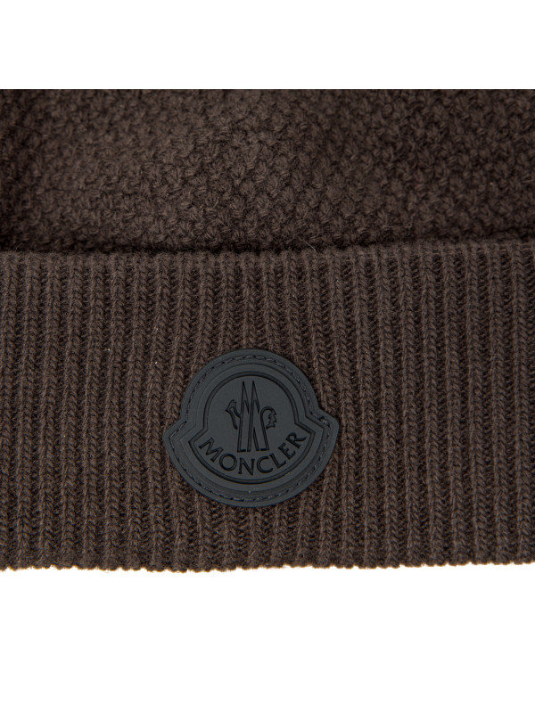 Moncler hat bruin