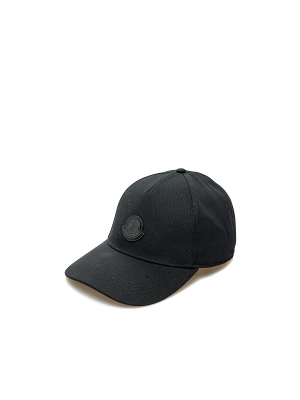 Moncler baseball cap zwart